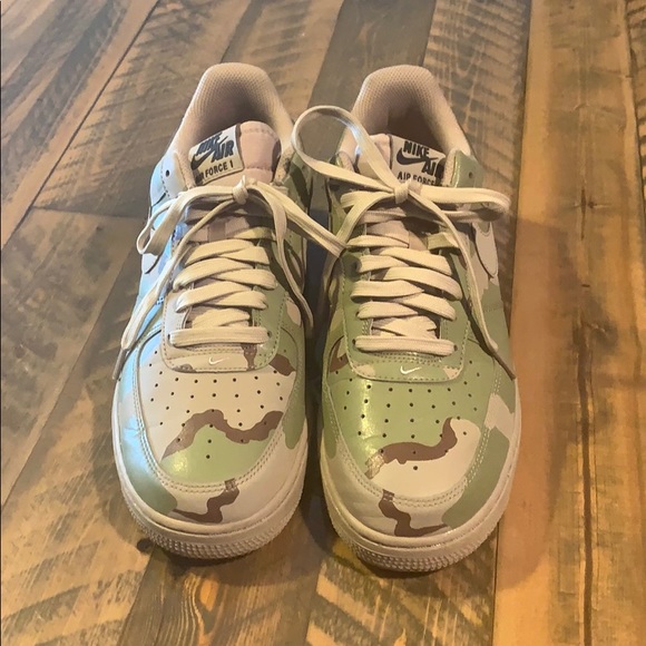Nike Air Force 1 desert camo size 9.5 - Picture 4 of 12